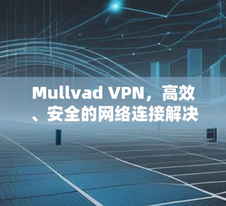 Mullvad VPN,高效、安全的网络连接解决方案 Mullvad VPN,高效、安全的网络连接解决方案